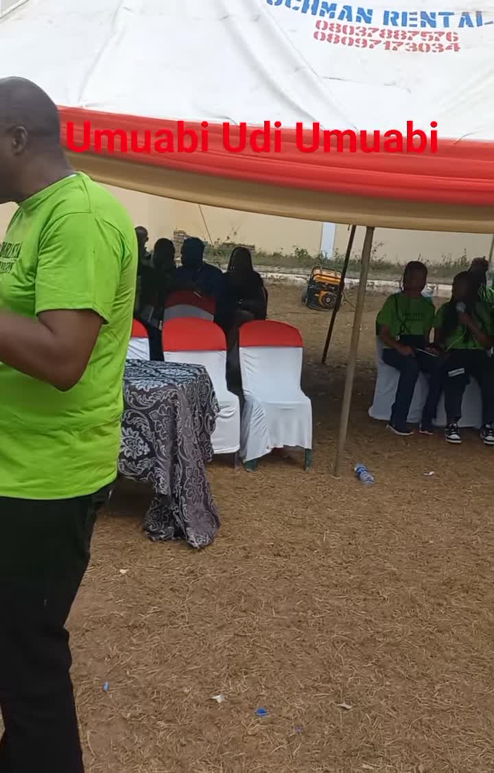 Foundation Chairman Addresses the Amaji Umuabi Community